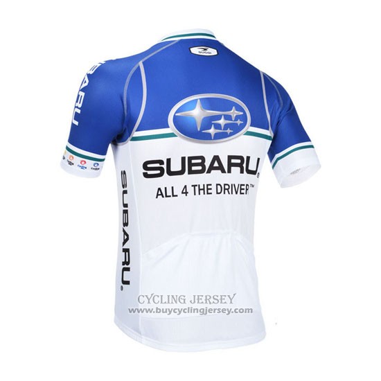 2013 Jersey Subaru White And Sky Blue